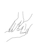 Holding Hands | Create your own poster